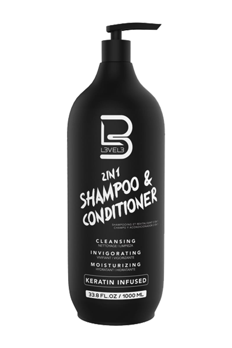 LEVEL 3 2 IN 1 SHAMPOO & CONDITIONER 1L