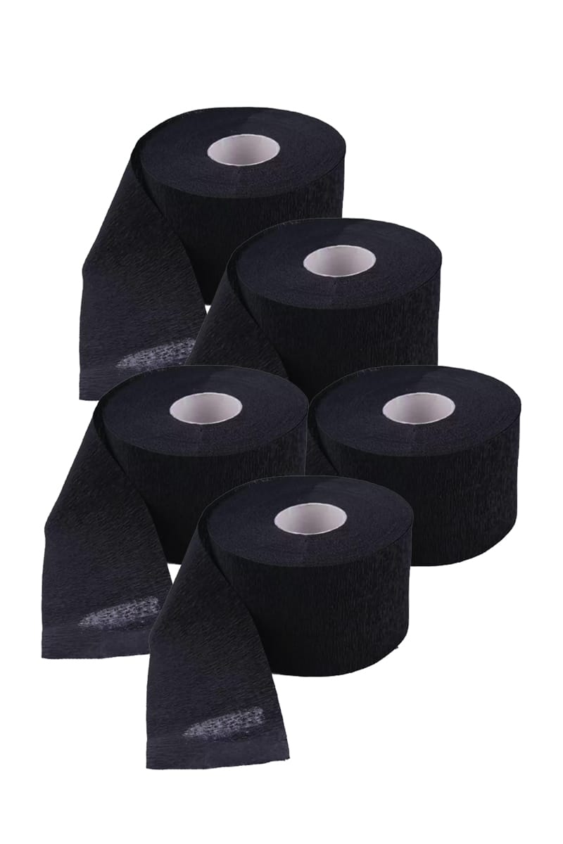 LEVEL 3 NECK STRIPS 5 ROLLS BLACK