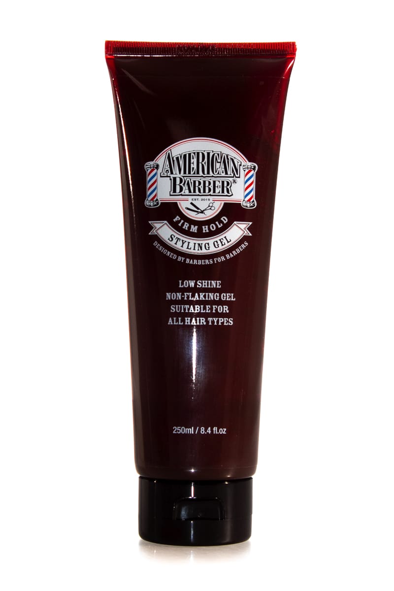 AMERICAN BARBER FIRM HOLD STYLING GEL LOW SHINE 250ML