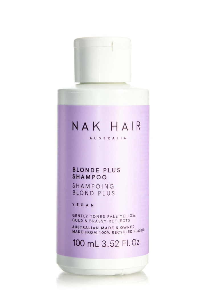 NAK HAIR Blonde Plus Shampoo  |  Various Sizes *CLEARANCE