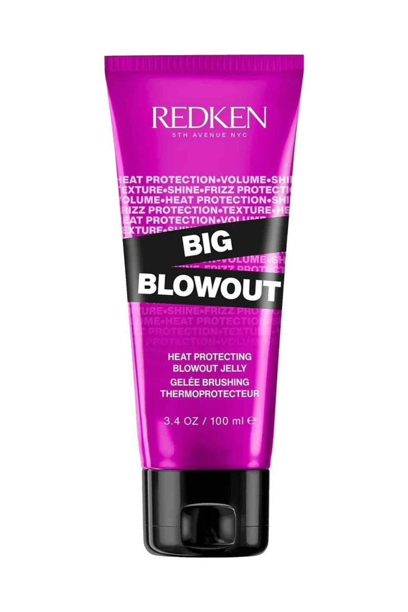 The heat-protectant gel that melts into your hair provides a voluminous bombshell blowout. This gel is suitable for all hair types and textures. With anti-frizz and anti-humidity benefits, the heat-protectant gel is sure to make your blowout last. 
