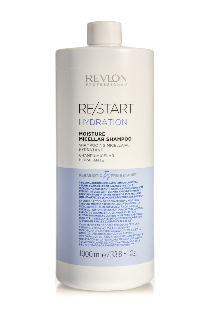 REVLON RESTART Hydration Moisture Micellar Shampoo | Various Sizes