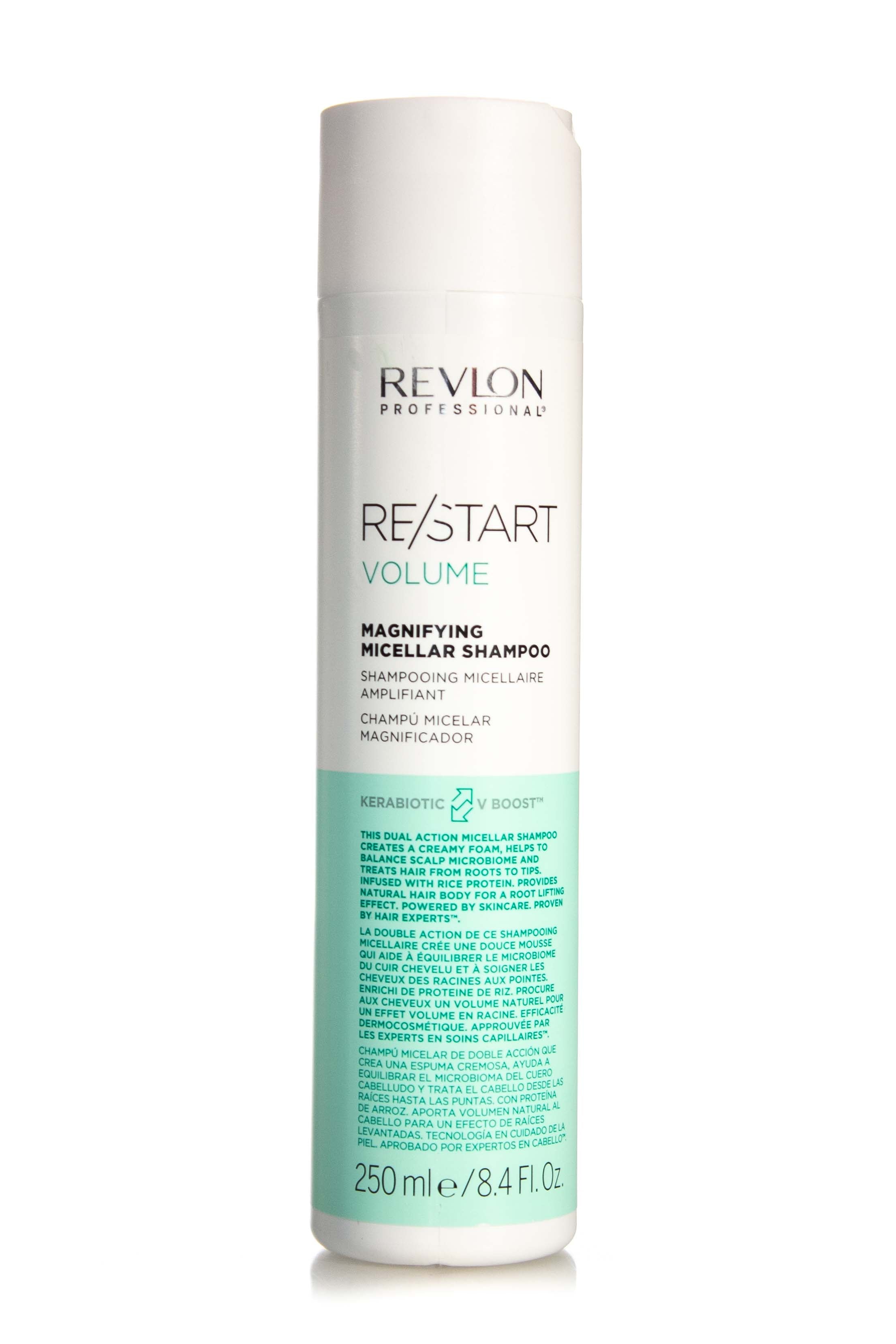 Salon RESTART Magnifying Shampoo REVLON Sizes Micellar – Hair Care Various Volume |
