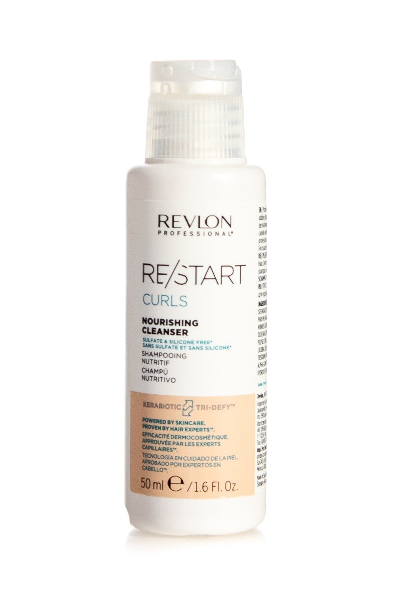 REVLON Cleanser | RESTART Sizes Various – Curls Nourishing Salon Hair Care