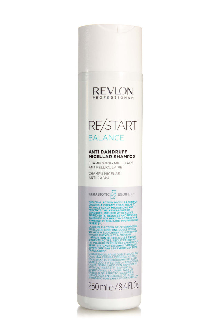 REVLON RESTART Balance Anti Dandruff Micellar Shampoo | Various Sizes