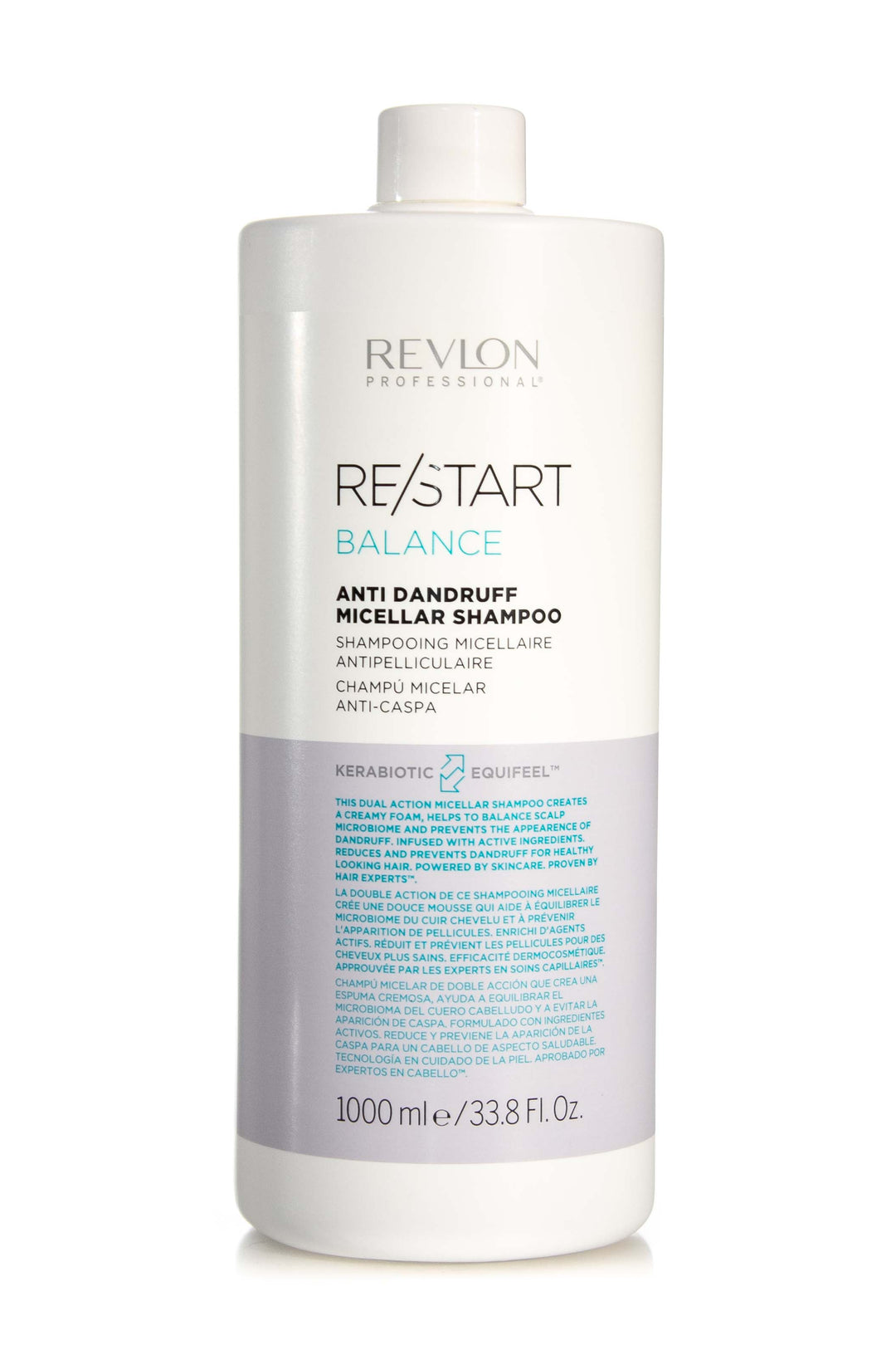REVLON RESTART Balance Anti Dandruff Micellar Shampoo | Various Sizes