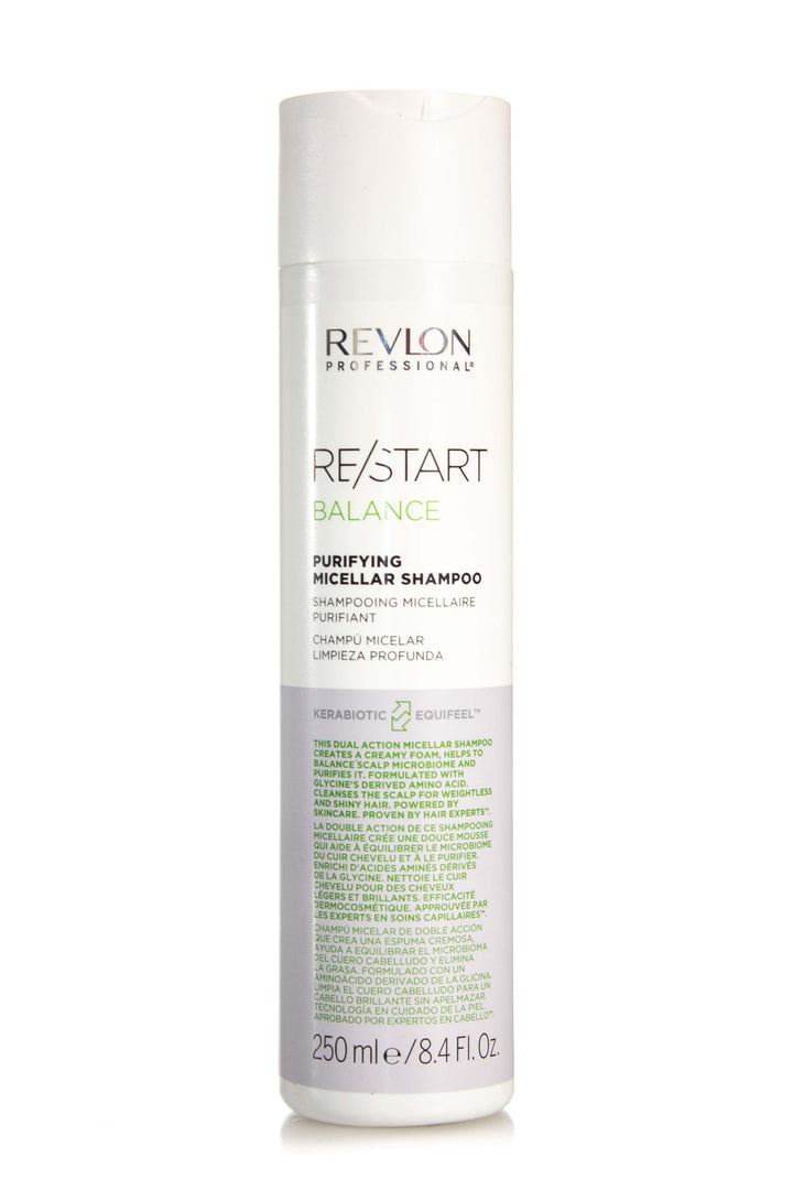 REVLON RESTART Balance Purifying Micellar Shampoo | Various Sizes