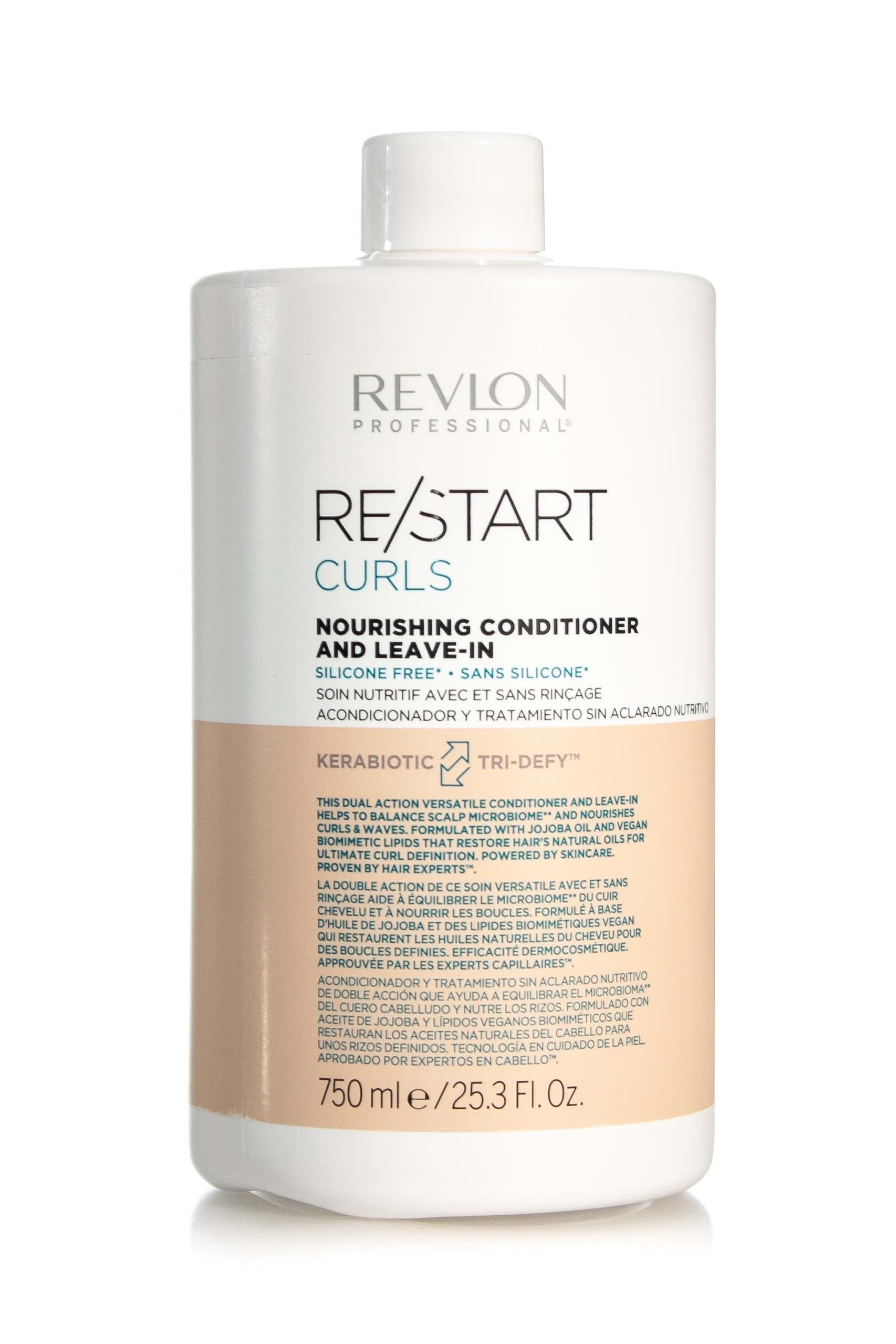 and Hair REVLON Conditioner Salon RESTART Leave-In – Curls Siz Various Nourishing Care |