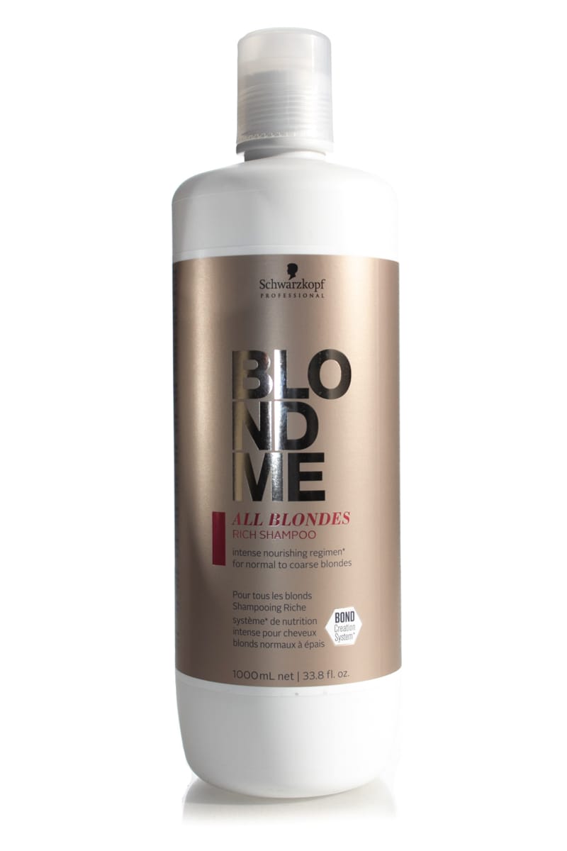 Intense nourishing shampoo for normal to coarse blondes 