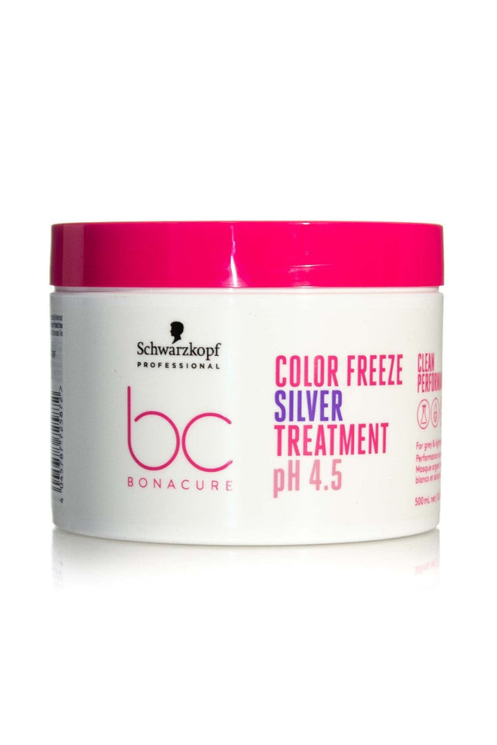 SCHWARZKOPF BONACURE Clean Performance Ph 4.5 Color Freeze Silver Treatment | Various Sizes