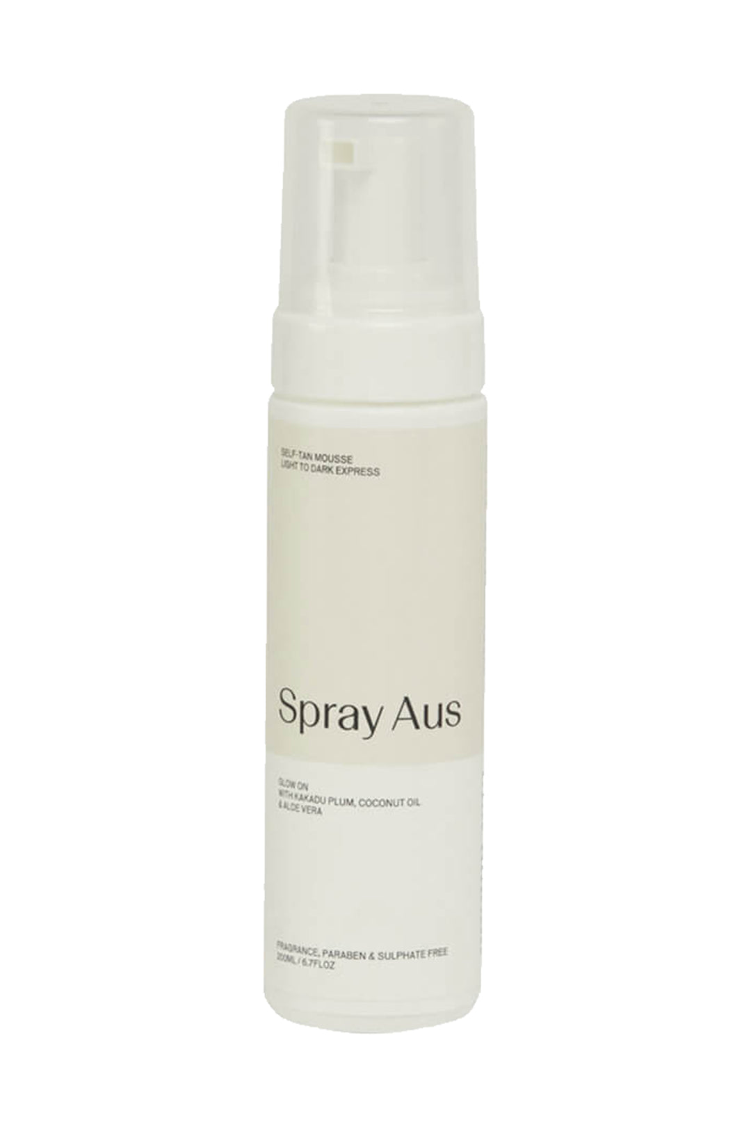 SPRAY AUS SELF TAN MOUSSE NATURAL TO DARK EXPRESS 200ML