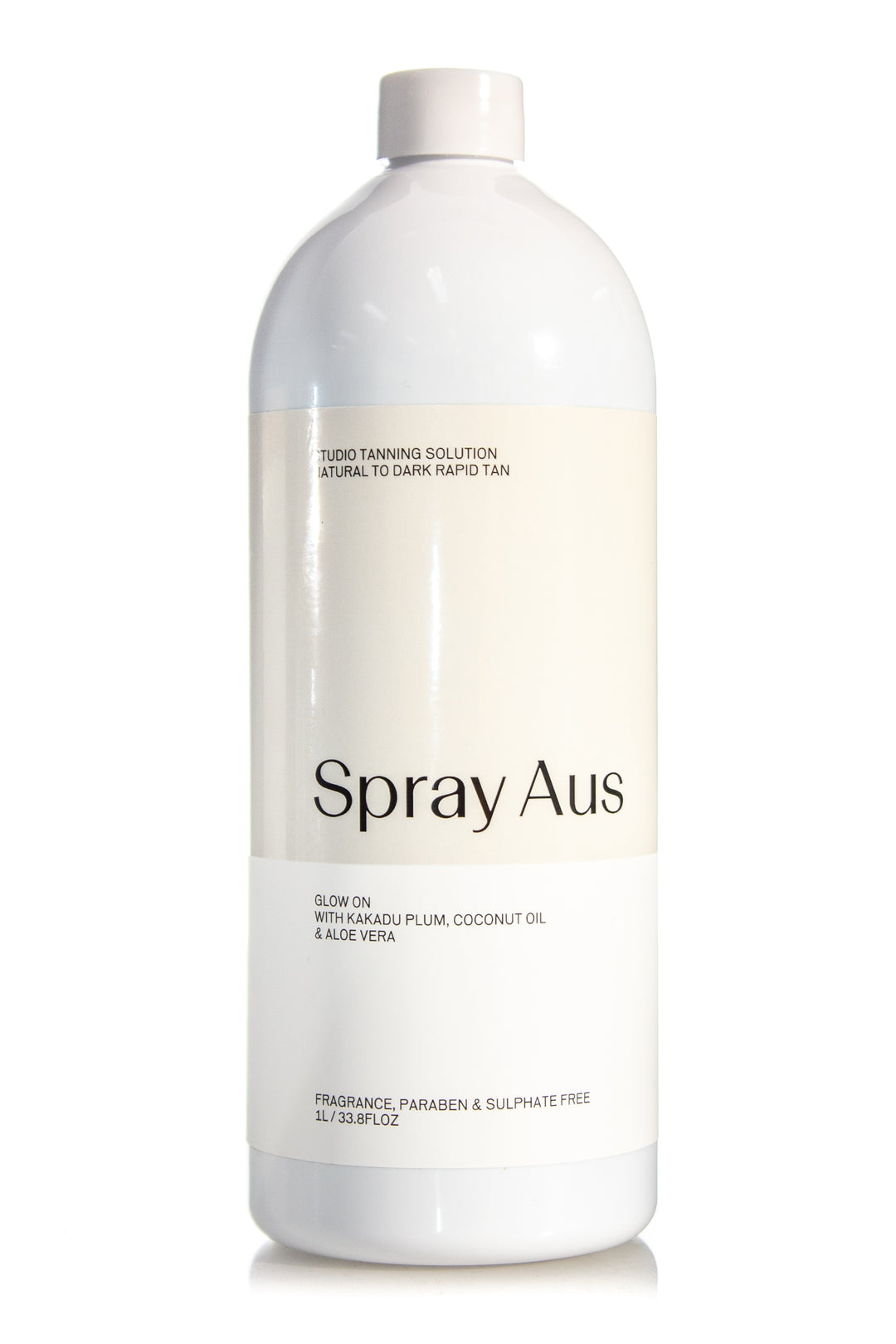 SPRAY AUS PROFESSIONAL TANNING SOLUTION NATURAL TO DARK RAPID TAN 1L