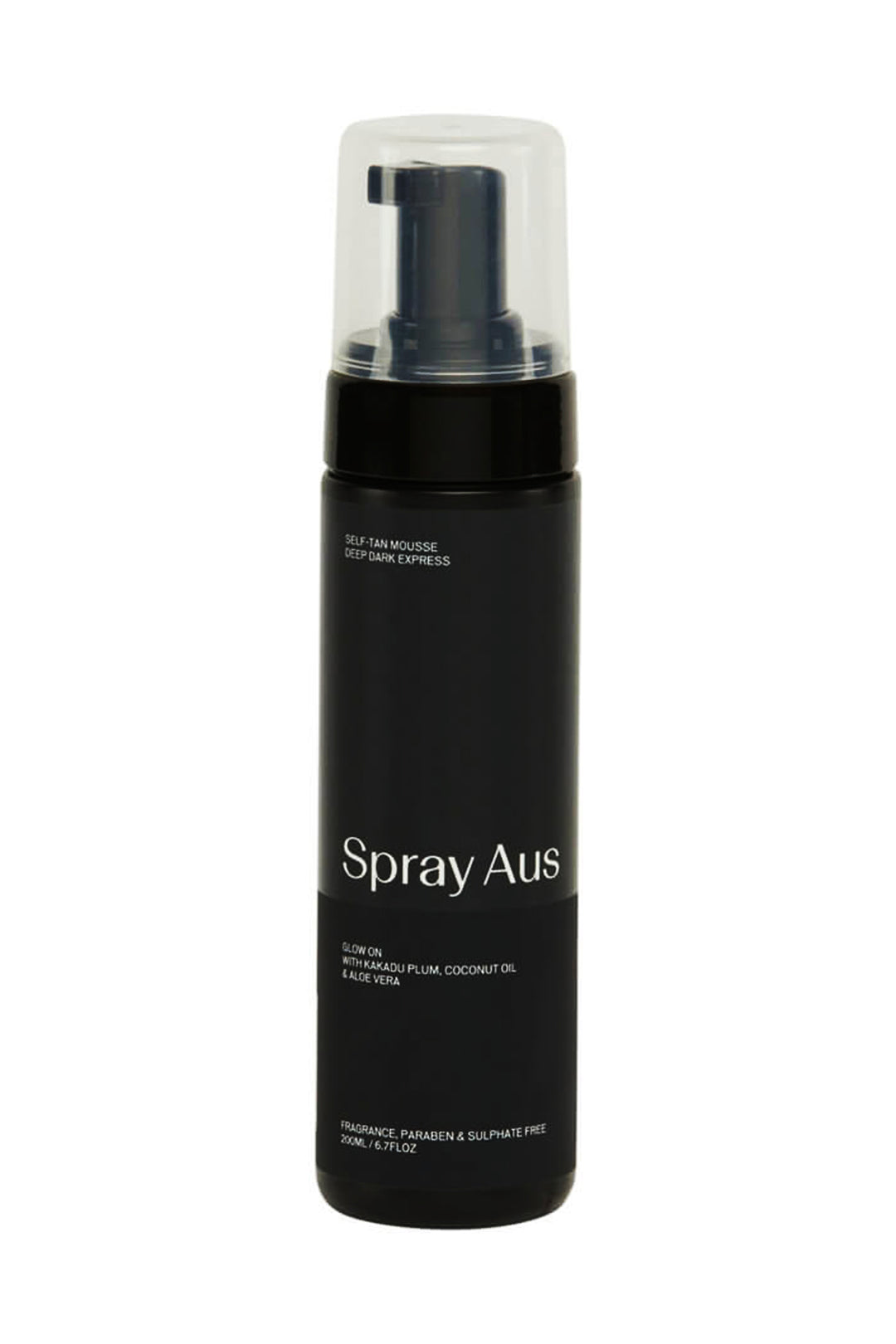 SPRAY AUS SELF TAN MOUSSE DEEP DARK EXPRESS 200ML