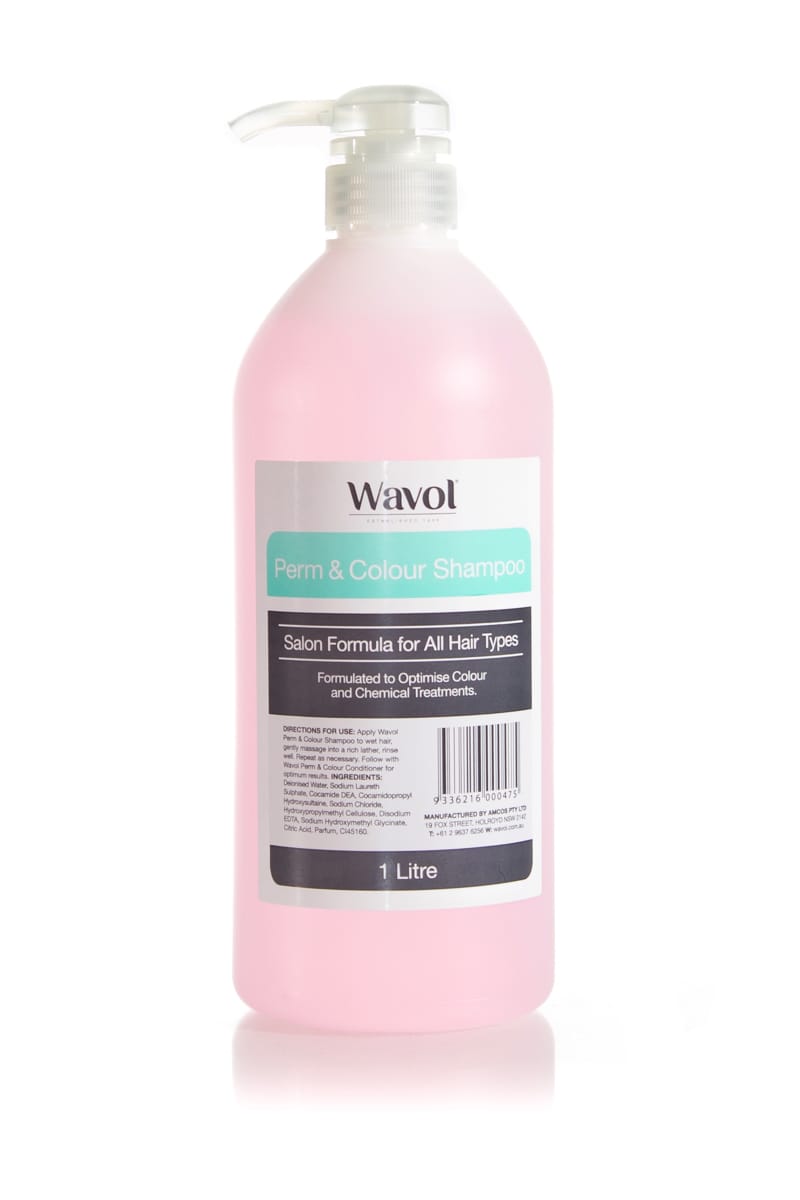 WAVOL Perm & Colour Shampoo  |  Various Sizes