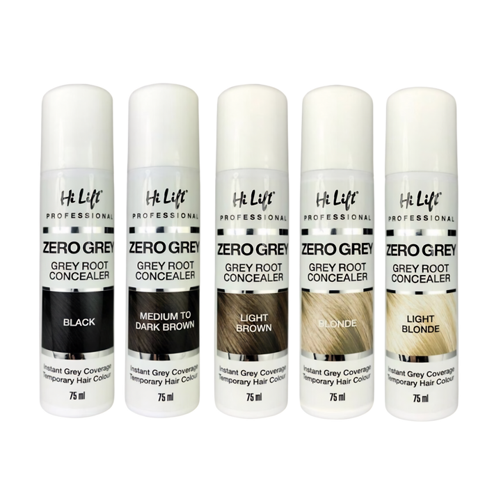 HI LIFT PROFESSIONAL Zero Grey Root Concealer  |  75ml, Various Colours