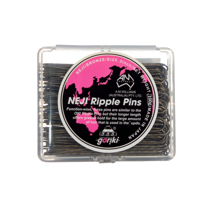 A M WILLIAMS 555 Neji Ripple Pins 3" | 100g, Various Colours