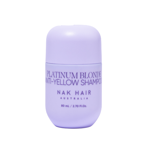 NAK HAIR Platinum Blonde Anti-Yellow Shampoo | Various Sizes