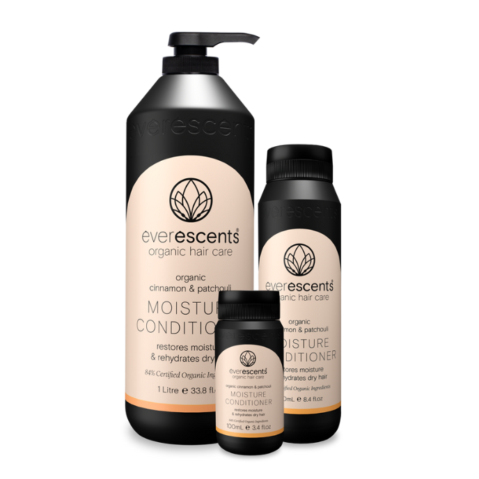 EVERESCENTS Organic Cinnamon & Patchouli Moisture Conditioner  |  Various Sizes