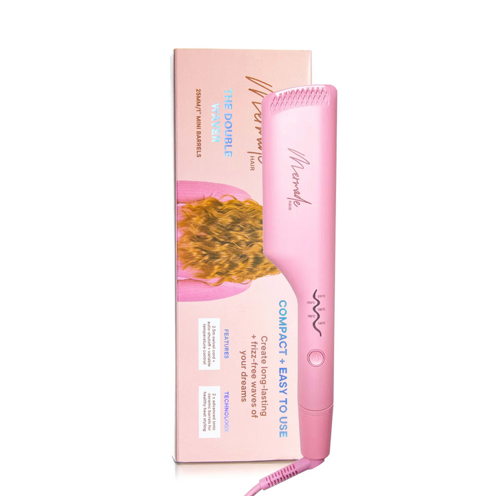 MERMADE HAIR THE DOUBLE WAVER 25MM/1" MINI BARRELS