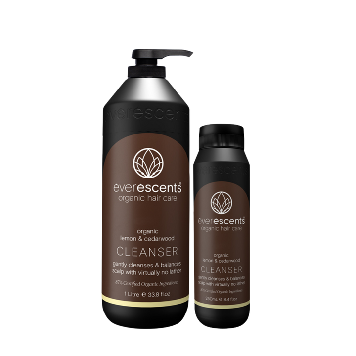 EVERESCENTS Organic Lemon & Cedarwood Cleanser | Various Sizes