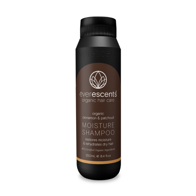 EVERESCENTS Organic Cinnamon & Patchouli Moisture Shampoo  |  Various Sizes
