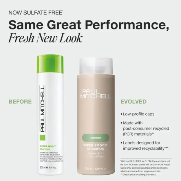 PAUL MITCHELL Super Smooth Shampoo | Various Sizes