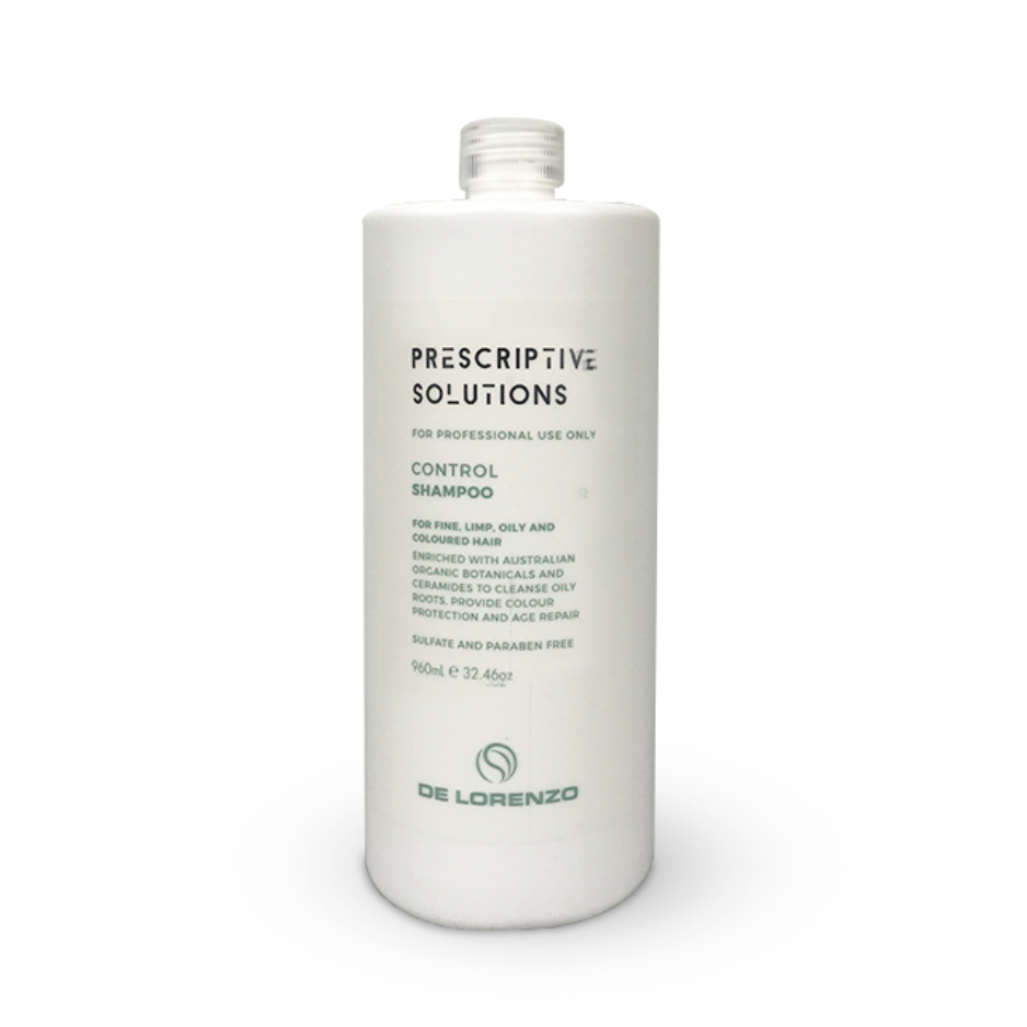 DE LORENZO Prescriptive Solutions Control Shampoo  |  Various Sizes