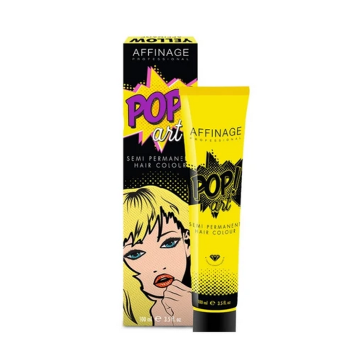 AFFINAGE Professional Pop Art Semi Permanent Hair Colour Tube  |  100ml, Various Colours