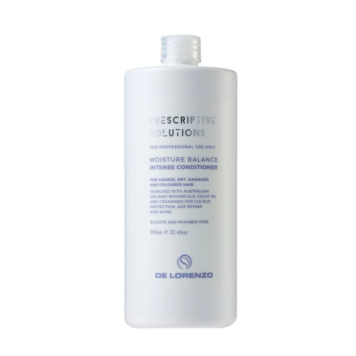 DE LORENZO Prescriptive Solutions Moisture Balance Intense Conditioner  |  Various Sizes
