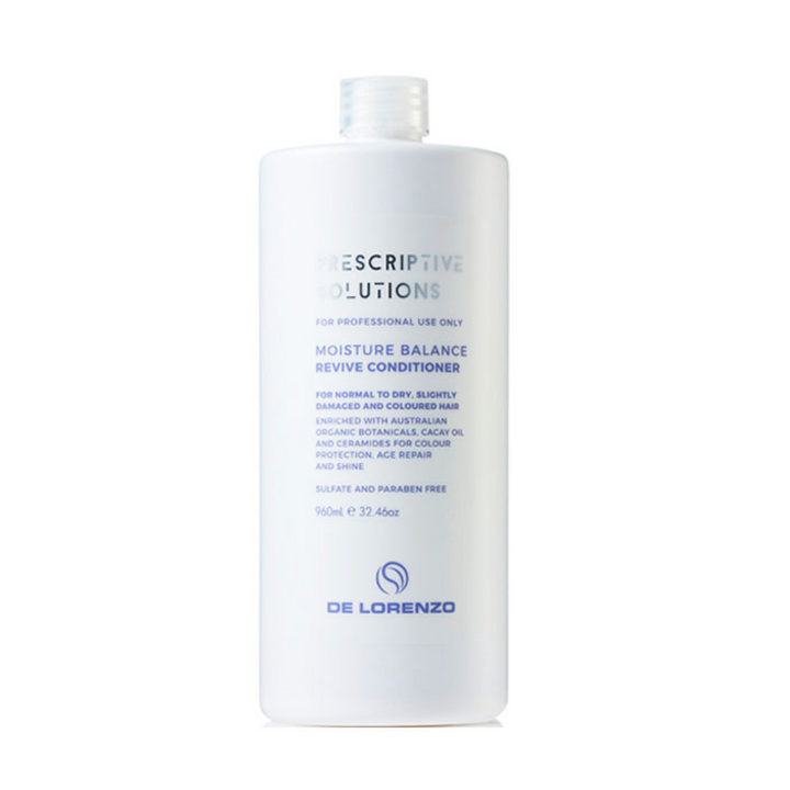 DE LORENZO Prescriptive Solutions Moisture Balance Revive Conditioner  |  Various Sizes
