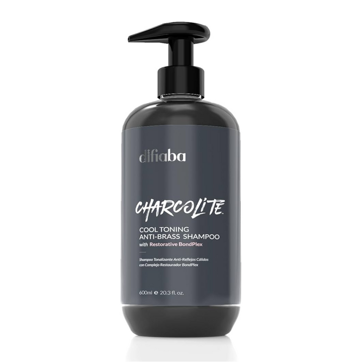 DIFIABA Charcolite Cool Toning Anti-Brass Shampoo | Various Sizes