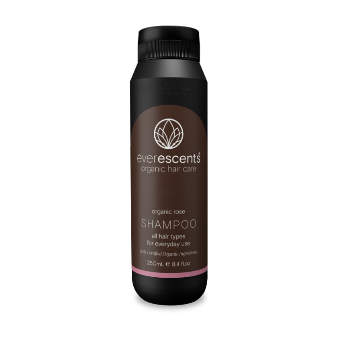 EVERESCENTS Organic Rose Shampoo  |  Various Sizes