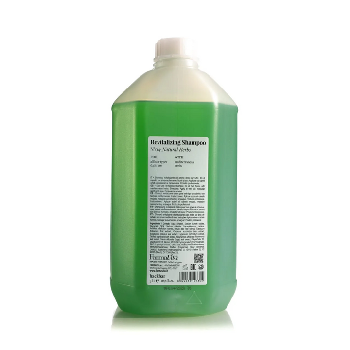BACKBAR  Revitalizing Shampoo No.4 Natural Herbs  |  Various Sizes