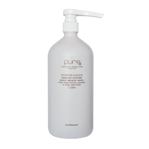 PURE Forever Blonde Reduces Gold/Yellow Tones Conditioner  |  Various Sizes