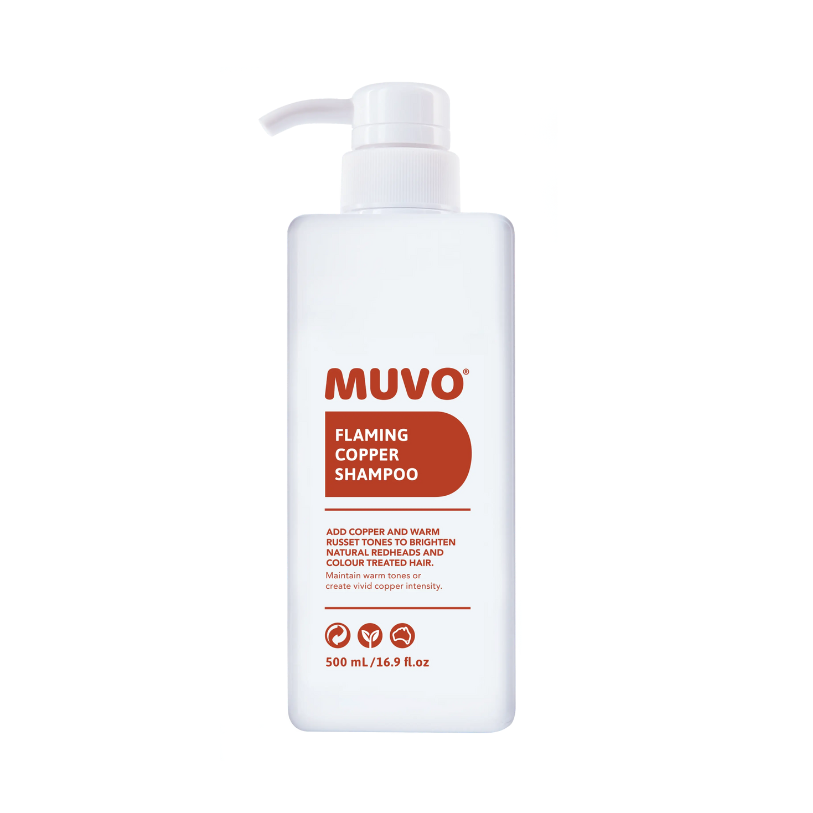 MUVO Flaming Copper Shampoo  |  Various Sizes