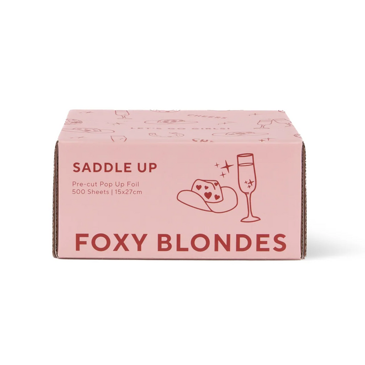 FOXY BLONDES SADDLE UP POP UP FOIL - 15 X 27CM 500 SHEETS