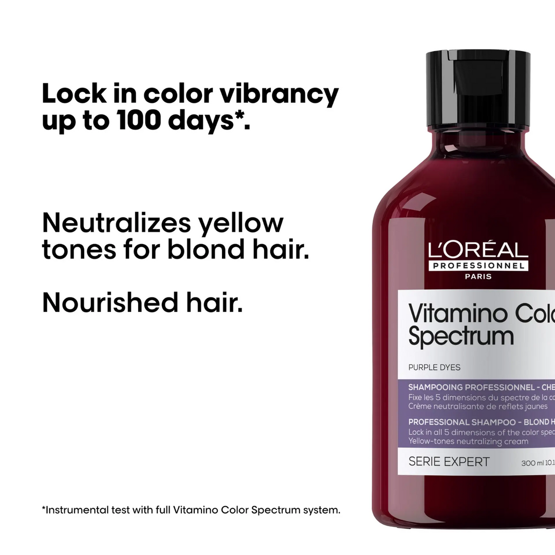 L'OREAL PROFESSIONNEL Vitamino Color Spectrum Purple Shampoo | Various Sizes