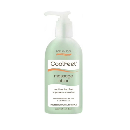 NATURAL LOOK Cool Feet Massage Lotion  |  Various Sizes