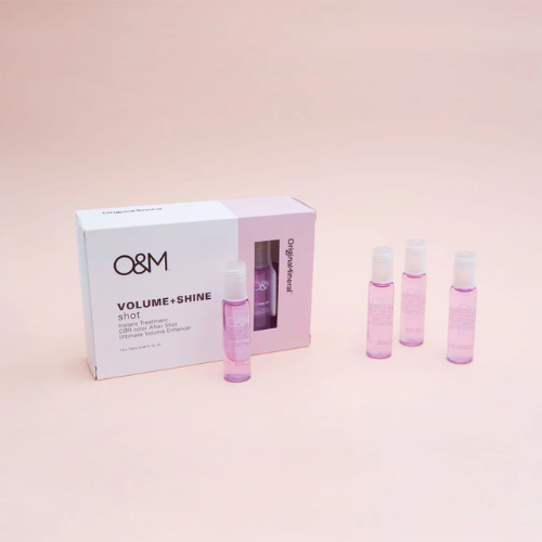 O&M VOLUME + SHINE SHOT INSTANT TREATMENT 12 X 13ML
