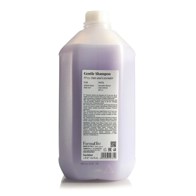 BACKBAR  Gentle Shampoo No.3 Oats & Lavender  |  Various Sizes