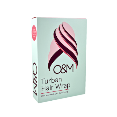 O&M TURBAN HAIR WRAP