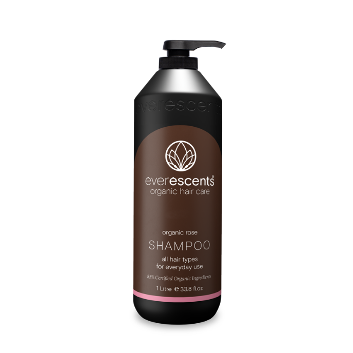 EVERESCENTS Organic Rose Shampoo  |  Various Sizes