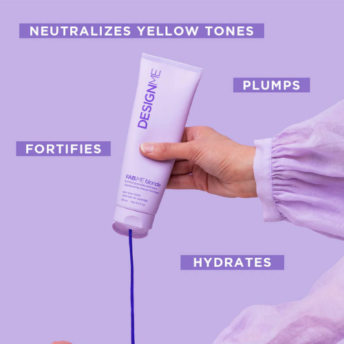 DESIGN ME FAB ME BLONDE FORTIFYING PURPLE SHAMPOO 250ML