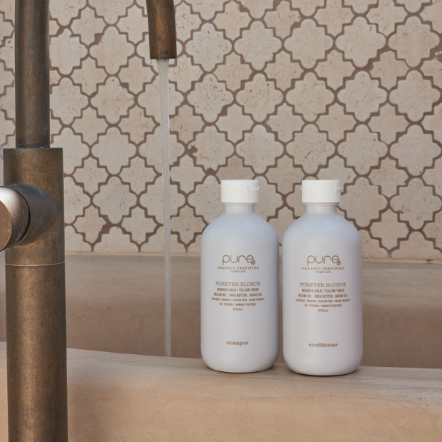 PURE Forever Blonde Reduces Gold/Yellow Tones Conditioner  |  Various Sizes