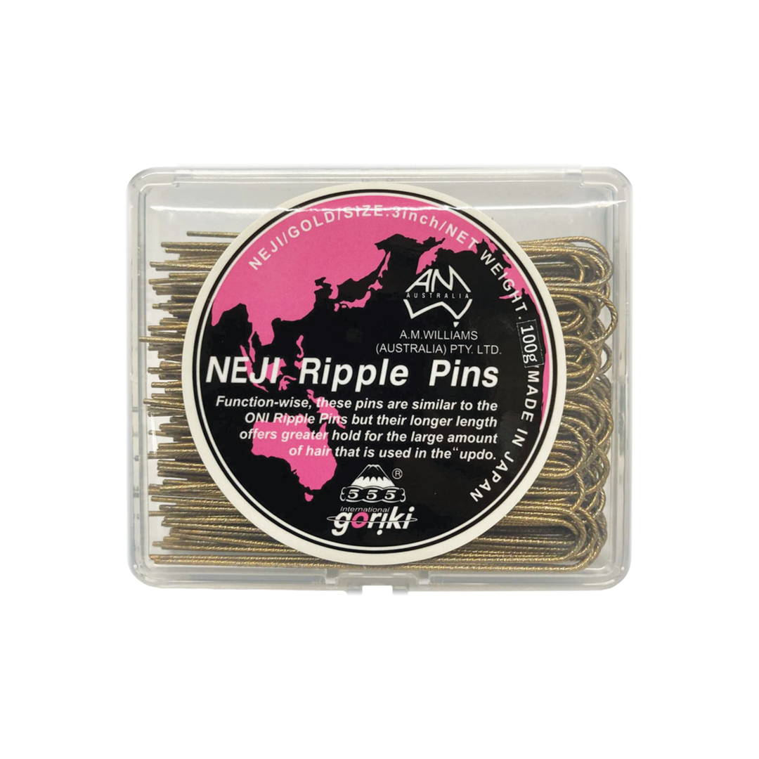 A M WILLIAMS 555 Neji Ripple Pins 3" | 100g, Various Colours