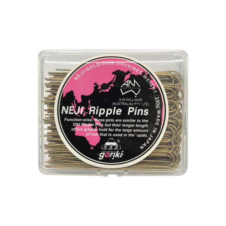 A M WILLIAMS 555 Neji Ripple Pins 3" | 100g, Various Colours