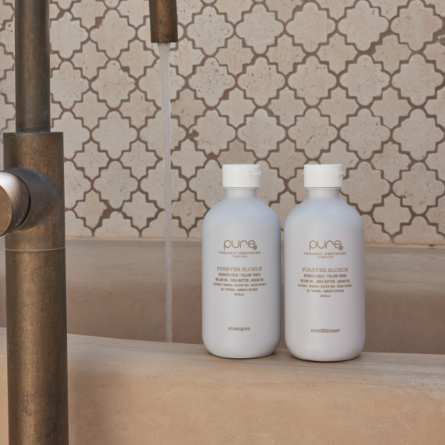 PURE Forever Blonde Reduces Gold/Yellow Tones Shampoo  |  Various Sizes