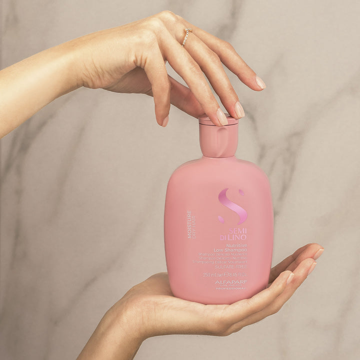 ALFAPARF MILANO Semi Di Lino Moisture Nutritive Low Shampoo  |  Various Sizes