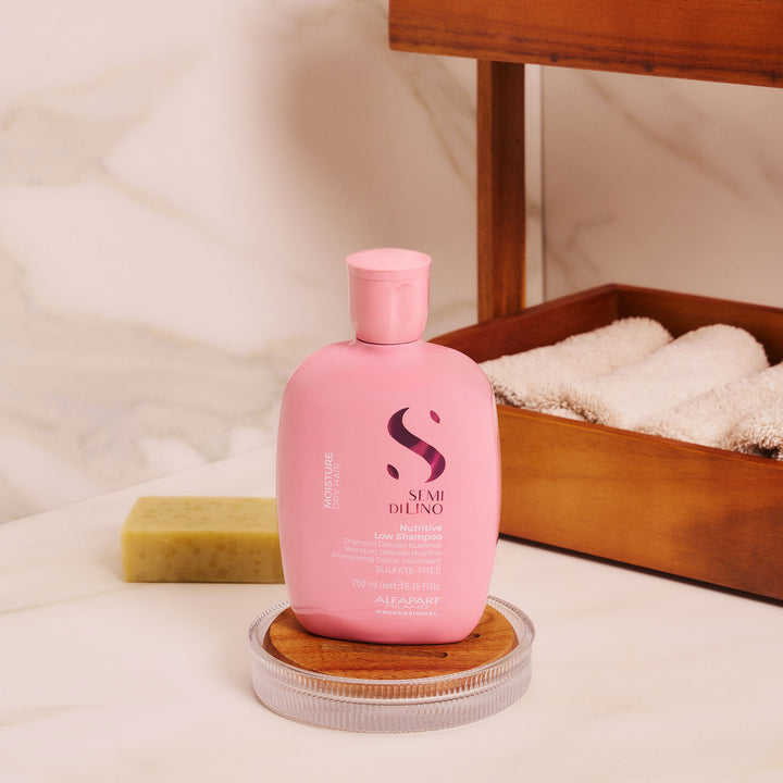 ALFAPARF MILANO Semi Di Lino Moisture Nutritive Low Shampoo  |  Various Sizes