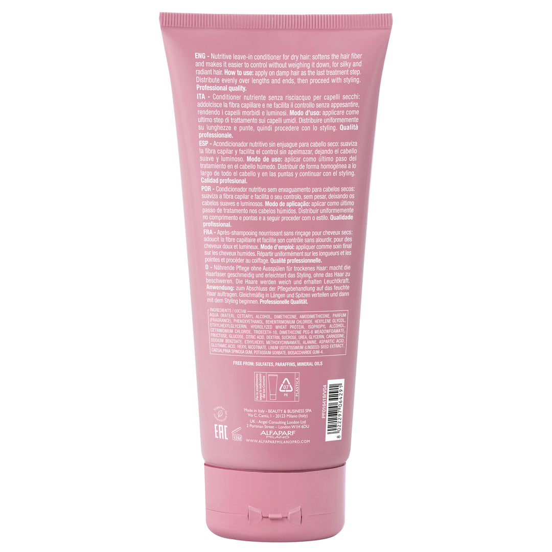 ALFAPARF MILANO Semi Di Lino Moisture Nutritive Leave-In Conditioner  |  Various Sizes